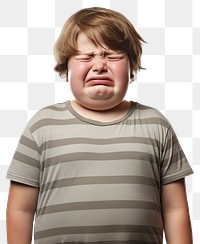 PNG Chubby kid crying portrait photo baby. 