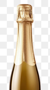 PNG Champagne bottle drink wine. AI generated Image by rawpixel.