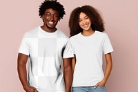 Casual t-shirt png, transparent mockup