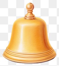 PNG Hand call bell gold white background lighting. 