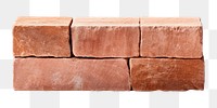 PNG Brick white background architecture textured. 