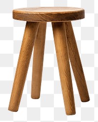 PNG Stool furniture white background simplicity.