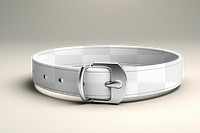 Pet collar png mockup, transparent design