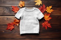 Baby knitted sweater png mockup, transparent design