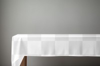 Tablecloth png mockup, transparent design