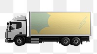 Trailer truck png, transporting vehicle, transparent background