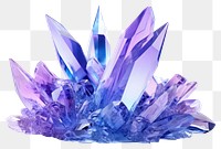 PNG Mix purple crystal gemstone amethyst mineral. 