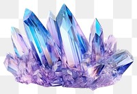 PNG High crystal gemstone amethyst mineral. 