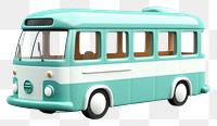 PNG Trolleybus vehicle minibus van. AI generated Image by rawpixel.