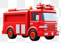 PNG Fire-truck vehicle white background transportation. AI generated Image by rawpixel.