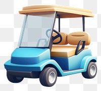 PNG Golf car vehicle  transportation. 