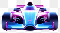 PNG Racecar vehicle sports purple blue. 