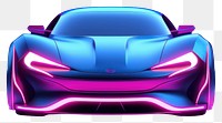 PNG Neon icon Vehicle vehicle purple blue. AI generated Image by rawpixel.