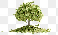 PNG Money plant leaf tree. AI generated Image by rawpixel.