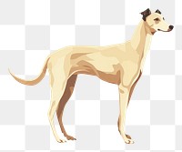 PNG Greyhound dog pet animal mammal. AI generated Image by rawpixel.