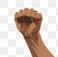 PNG Fist hand technology cartoon person. 