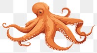 PNG Octopus wildlife animal invertebrate. AI generated Image by rawpixel.