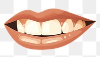 PNG Laugh Mouth teeth mouth dentistry. AI generated Image by rawpixel.