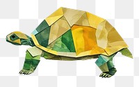 PNG Reptile origami animal paper. 