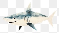 PNG Shark animal fish art. 