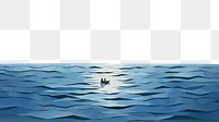 PNG Sea painting outdoors nature. AI generated Image by rawpixel.