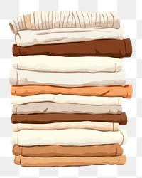 PNG Furniture linen towel brown. AI generated Image by rawpixel.