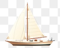 PNG Sailboat watercraft vehicle yacht. 