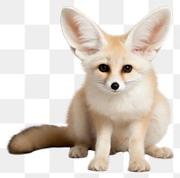 PNG Fennec fox mammal animal pet. 