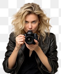 PNG Portrait camera adult photographing. AI generated Image by rawpixel.