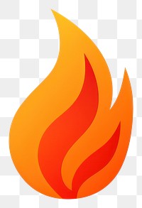 PNG A flame icon fire white background glowing. 