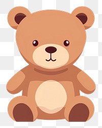 PNG A teddy bear plush mammal cute. 