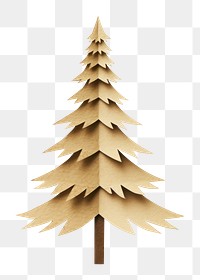 PNG Chrismas tree christmas paper white background. AI generated Image by rawpixel.