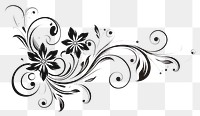 PNG Graphics pattern white calligraphy. AI generated Image by rawpixel.