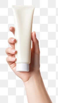 PNG Cosmetics bottle hand  