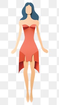 PNG Wpmen dress adult doll. 