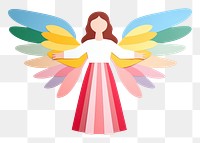 PNG Angel symbol toy representation. AI generated Image by rawpixel.
