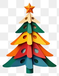 PNG Chrismast tree art white background celebration. 