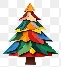 PNG  Chrismas tree christmas craft art. AI generated Image by rawpixel.