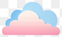 PNG Cloud white background circle shape. 