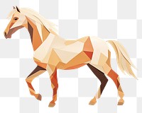 PNG  Horse stallion animal mammal. AI generated Image by rawpixel.