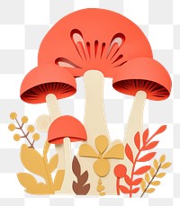 PNG Mushroom fungus plant art. AI generated Image by rawpixel.