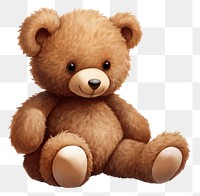 PNG A teddy bear plush cute toy. 