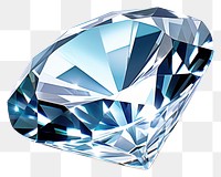 PNG Diamond jewelry crystal gemstone. 