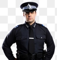 PNG Police man officer adult white background. AI generated Image by rawpixel.