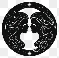 PNG Logo creativity monochrome astronomy. 