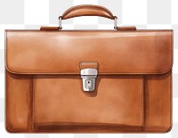 PNG Business Briefcase briefcase leather brown. 