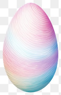 PNG  Hand-painted Easter egg easter white background celebration. AI generated Image by rawpixel.