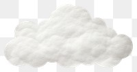 PNG Cloud white white background simplicity. 