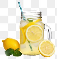 PNG Lemonade fruit drink glass. 