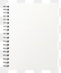 PNG Stationary diary white page. 